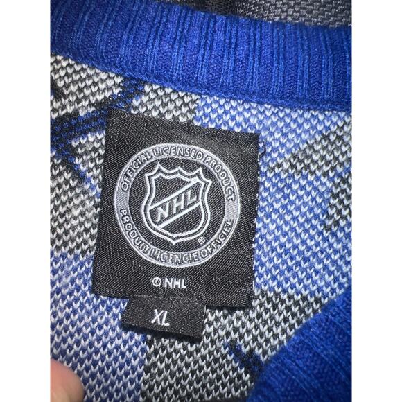 Ugly Christmas Sweater Xmas Size XL NHL Lightening - Picture 2 of 3